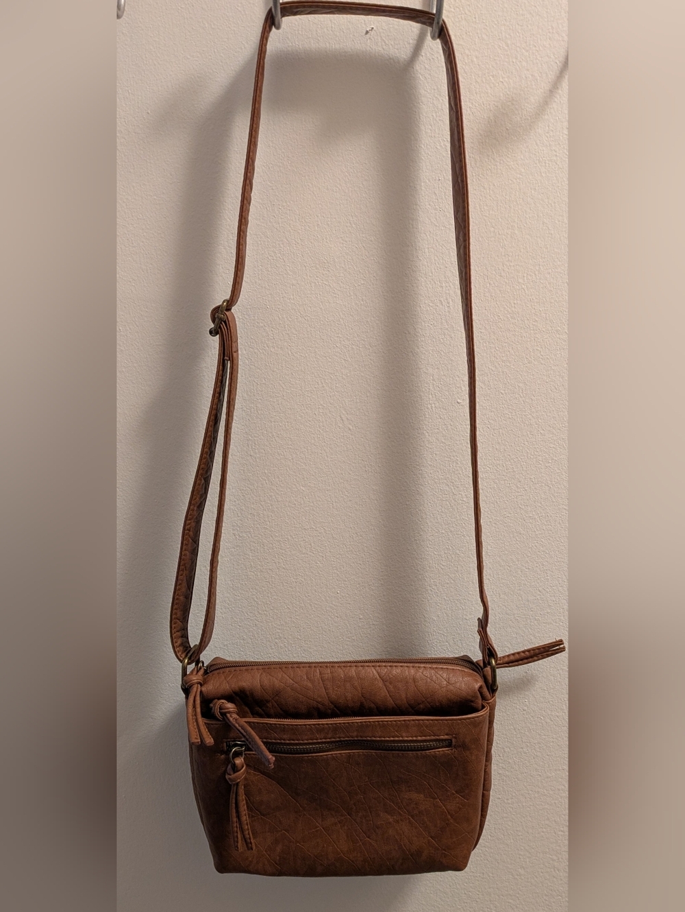 Bueno Brown Crossbody Bag